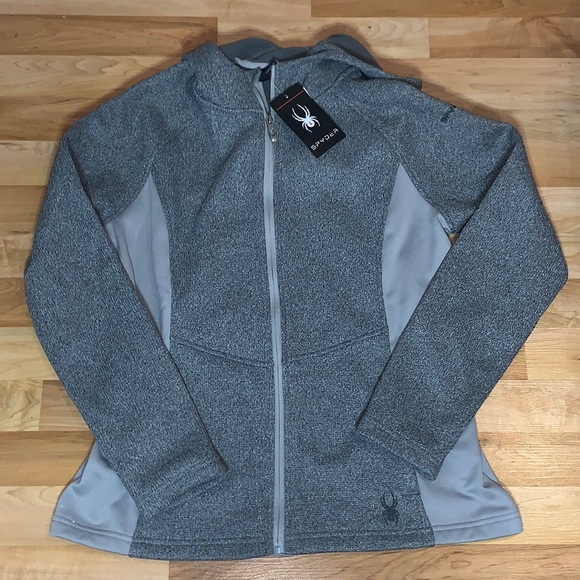 Spyder | Women’s Heather Gray Jacket Size Large - Picture 2 of 8